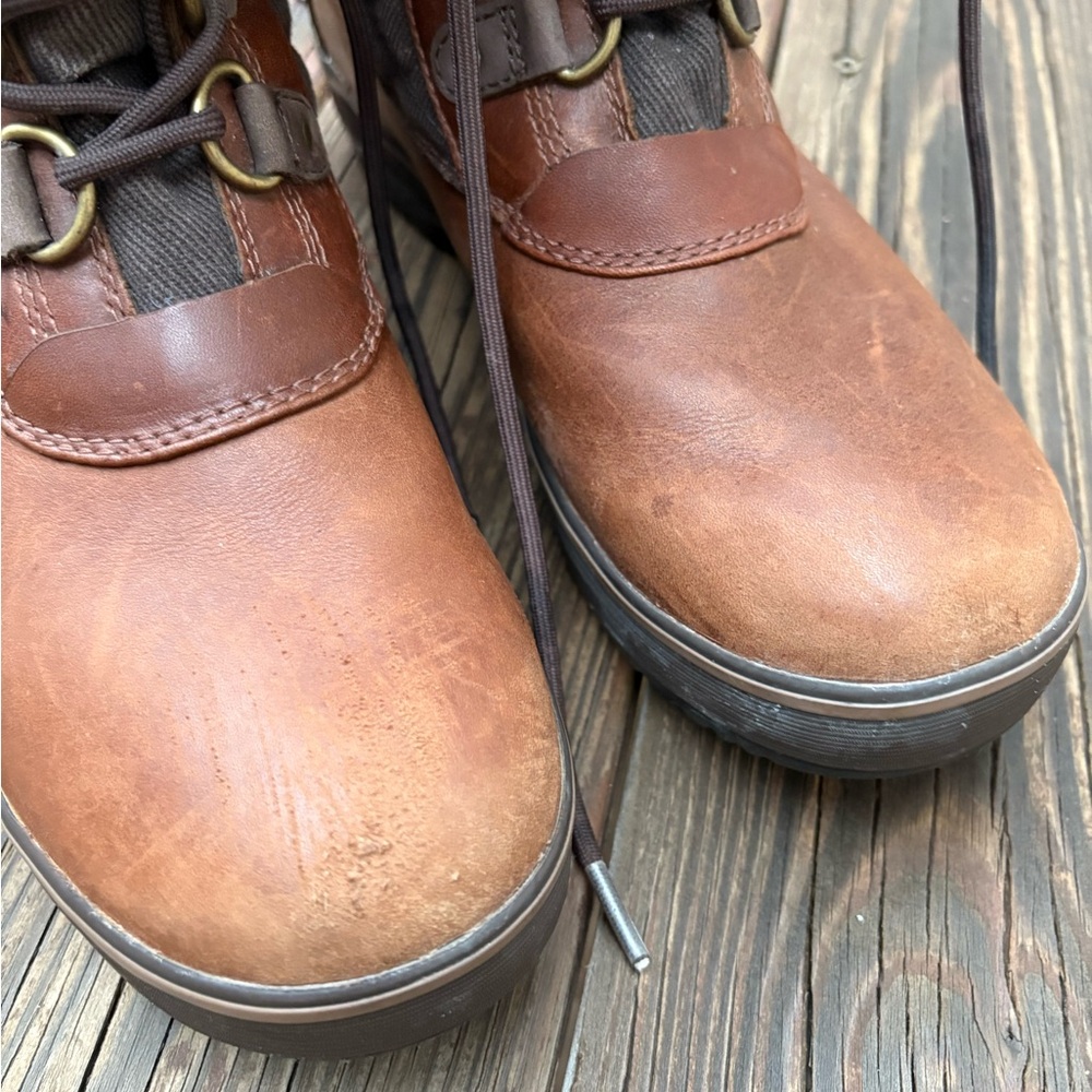 Ugg “Brynn” Brown And Gray Winter Snow Fur Trim B… - image 8